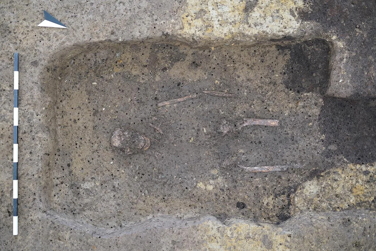 Early Celtic burial chamber from the 6th century BCE discovered in Germany