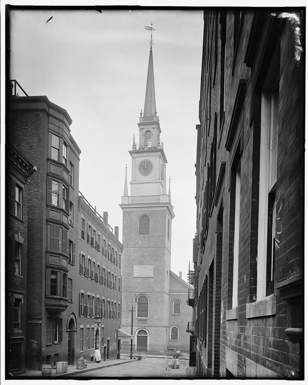 Centuries-old angels revealed at Boston's Old North Church