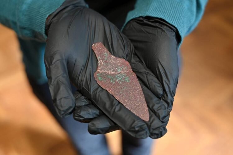 Rare 4,000-year-old copper dagger found in Polish forest