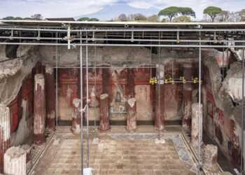 Rare Dionysian fresco unearthed in Pompeii depicts rituals and mystery cults