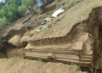 Earthquake reveals ancient royal structure in Myanmar