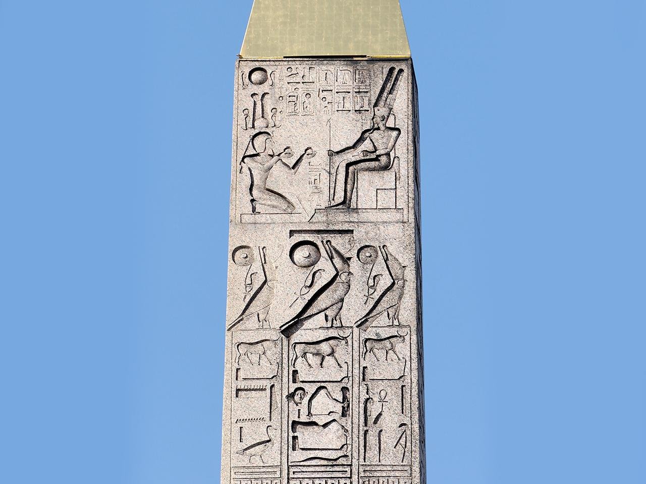Hidden messages praising Pharaoh Ramesses II discovered on 3,300-year-old Egyptian obelisk in Paris