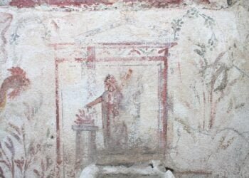 Electoral inscriptions discovered inside a house in Pompeii