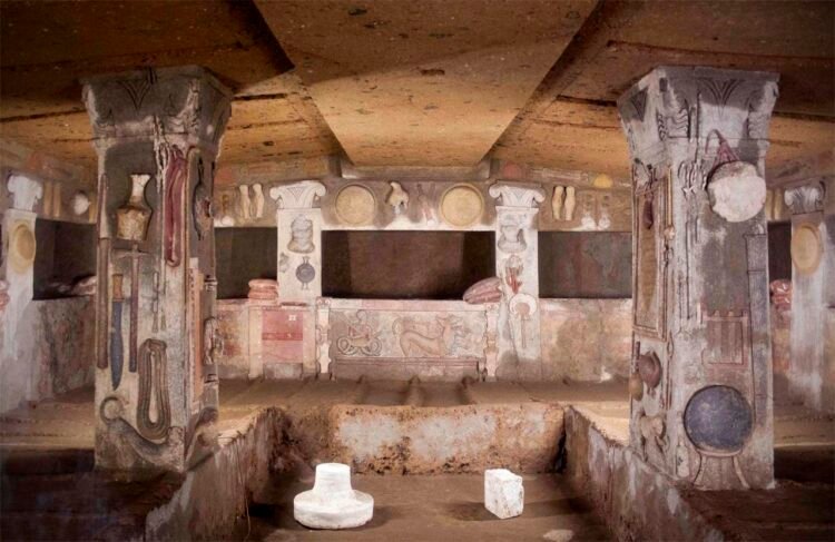 Etruscan tombs accessible through digital portal with 3D documentation