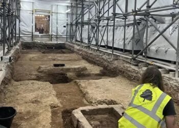 Excavations at Exeter Cathedral reveals crypt and bishops' tombs
