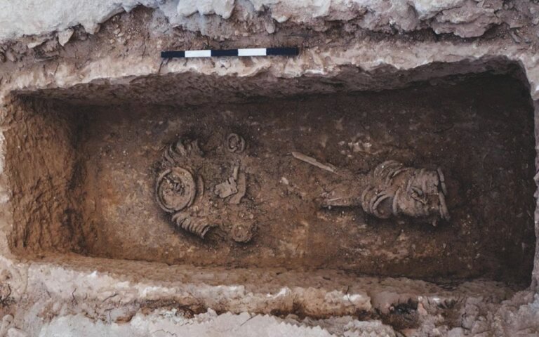 1,500-year-old female ascetic buried in chains discovered near Jerusalem