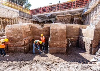 Ruins of the ancient garden belonging to Emperor Caligula unearthed in Rome