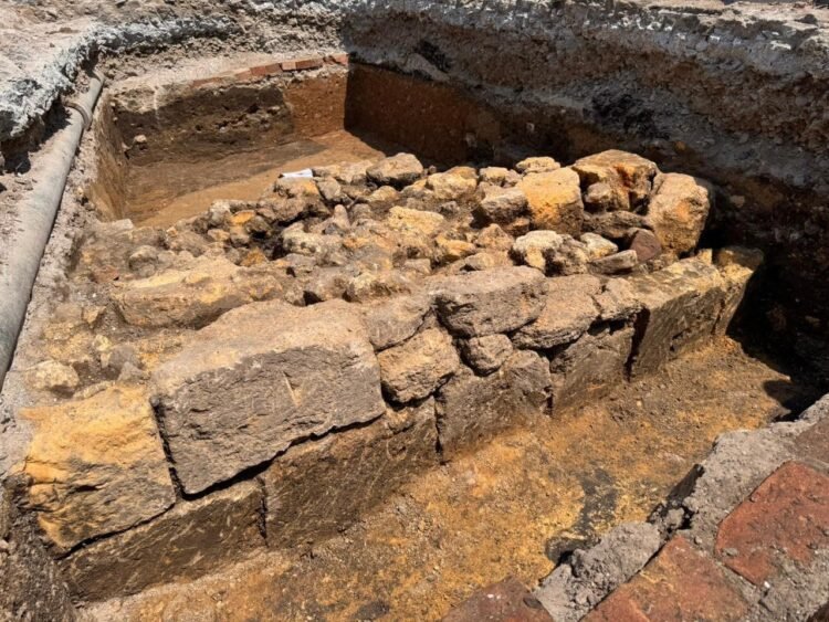 Archaeologists uncover 14th-century Genoese and Ottoman fortresses beneath Odesa's Duke monument in Ukraine. Credit: Southern Ukrainian National Pedagogical University