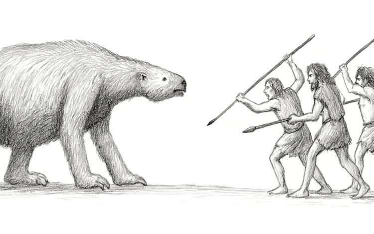 Early South American hunters primarily hunted giant megafauna, including sloths, new study reveals