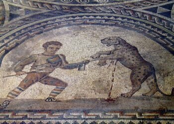 Gladiator mauled by lion 1,800 years ago in Roman Britain, study finds