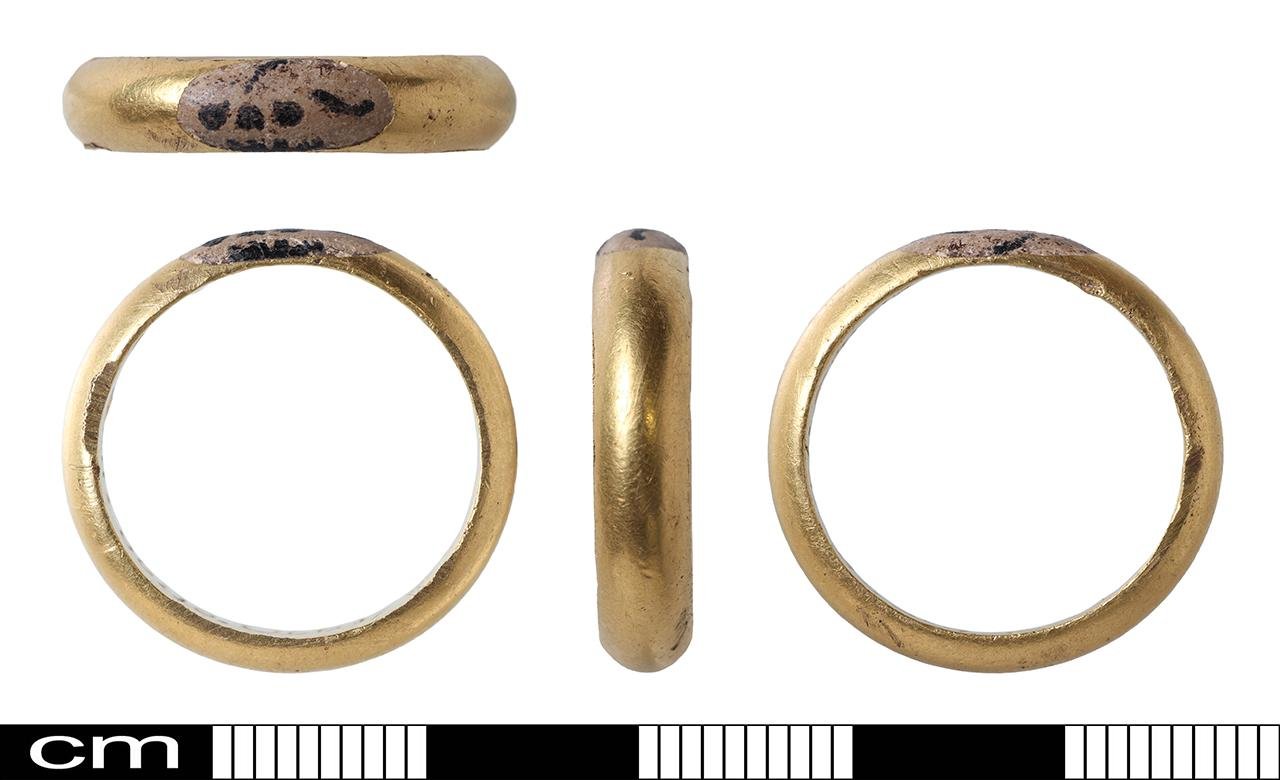 18th-century gold mourning ring unearthed in Norfolk field by detectorist