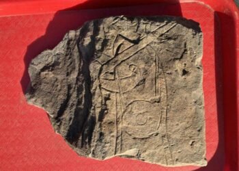 Early medieval ‘Govan Warrior’ stone discovered in Glasgow