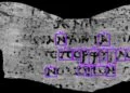 A 21-year-old student successfully deciphered the first word from the Herculaneum scrolls, charred during Mount Vesuvius' eruption