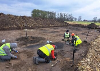 Archaeologists reveal 7,000 years of continuous human activity at future airport site in Poland