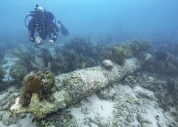 Wreck of 18th-century British warship discovered off Florida coast