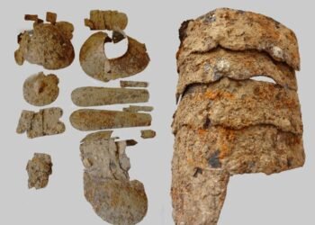 Hussar armor from 17th century discovered in Mikułowice, Poland