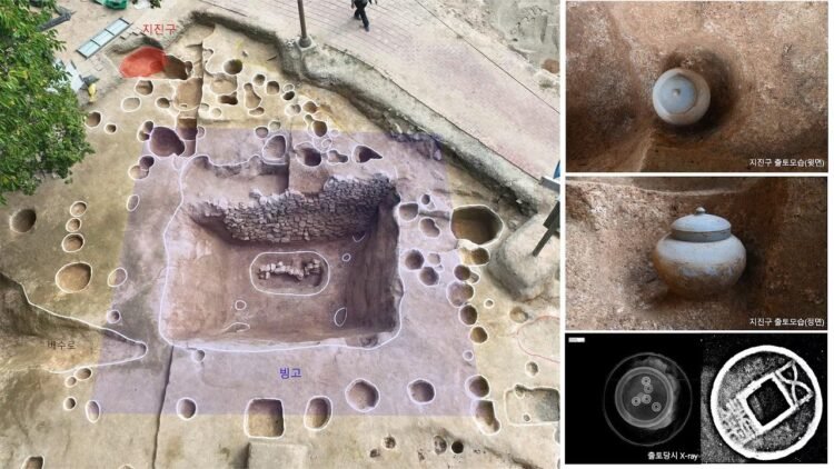 1,400-year-old ice storage from Baekje Kingdom unearthed beneath Busosanseong Fortress in South Korea