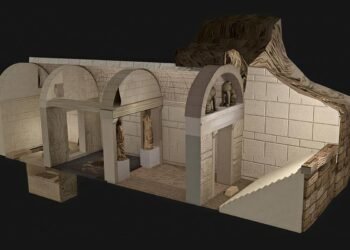 Kasta Tomb in Amphipolis fully revealed as restoration uncovers largest burial mound in Macedonia