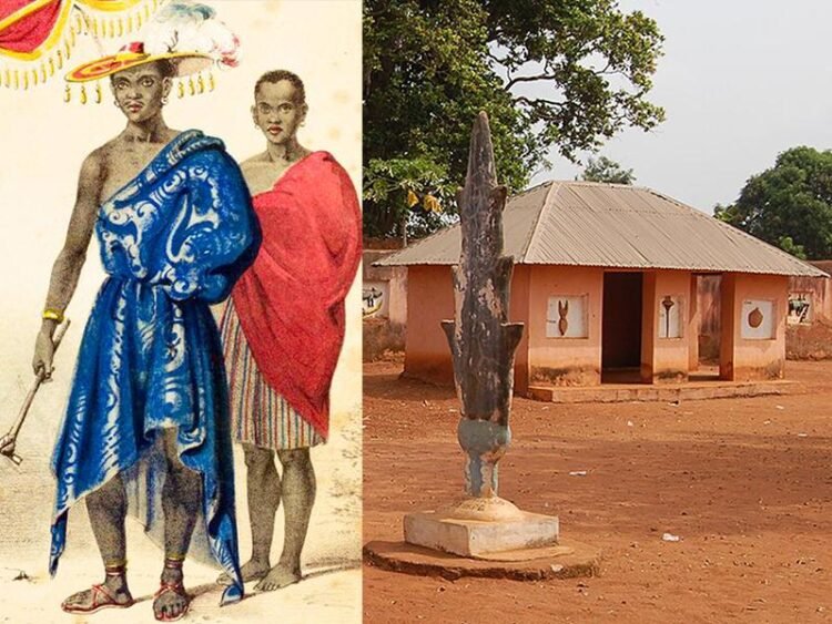 Study confirms funerary huts at King Ghezo's palace built with blood of human sacrifice victims