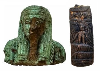 British archaeologists uncover lost Egyptian city of Imet with rare tower houses and temple to cobra goddess Wadjet