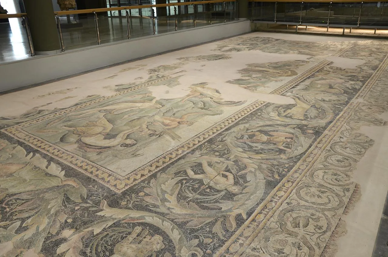 Turkish farmer discovers massive 1,700-year-old Roman mosaic