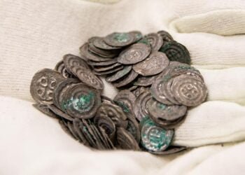 Archaeologists uncover 850-year-old medieval coins in Sweden