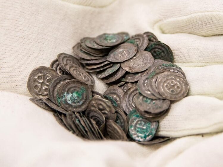 Archaeologists uncover 850-year-old medieval coins in Sweden
