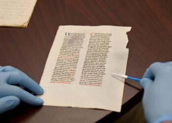Cytology brush technique unlocks medieval DNA clues from parchment pages