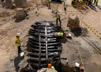 500-year-old medieval shipwreck unearthed in Barcelona