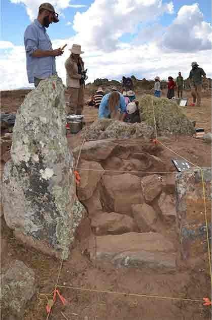 4750-year-old megalithic stone plaza found in the Andes