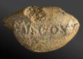 Greek-inscribed &ldquo;learn your lesson&rdquo; message found on 2,000-year-old sling bullet from ancient Hippos near Sea of Galilee