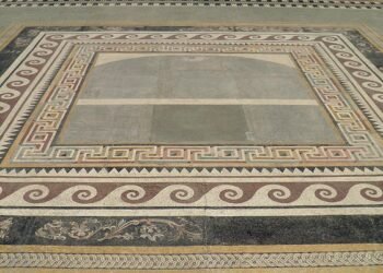 Ancient "Mosaic House" unearthed in Pergamon