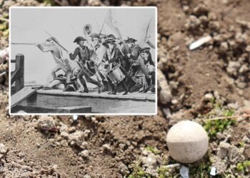 250-year-old musket balls from Concord Fight discovered in Massachusetts