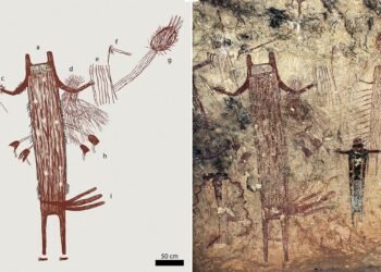 North American rock art dated to 6,000 years ago, revealing a 4,000-year tradition