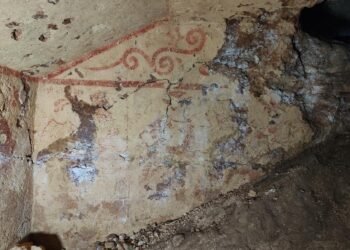 Extraordinary painted tomb discovered in Tarquinia’s Etruscan necropolis in Italy