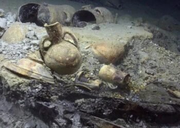 Pirate shipwreck discovered in the depths of the Mediterranean Sea