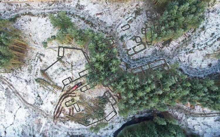 Ruins of pre-medieval township discovered in Scottish forest