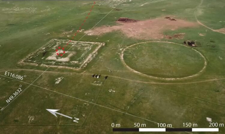 Pre-Mongolian elite woman’s grave with silk cloak found in abandoned fortress