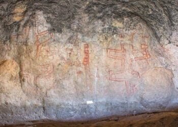 Ancient rock art in Argentinian cave may have transmitted messages across 100 human generations
