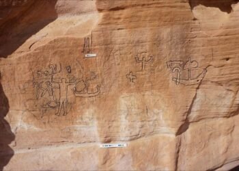 5,000 year old rock art in Sinai shows early Egyptian conquest and control of copper mines