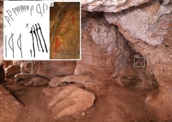 Evidence of Paleolithic rock art discovered in Simanya cave