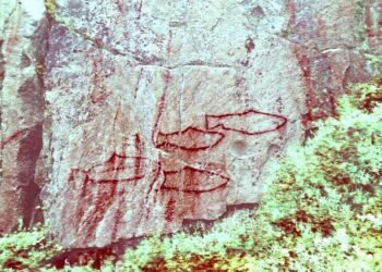 New Stone Age rock paintings discovered in Tingvoll, revealing a hidden prehistoric art landscape in Norway