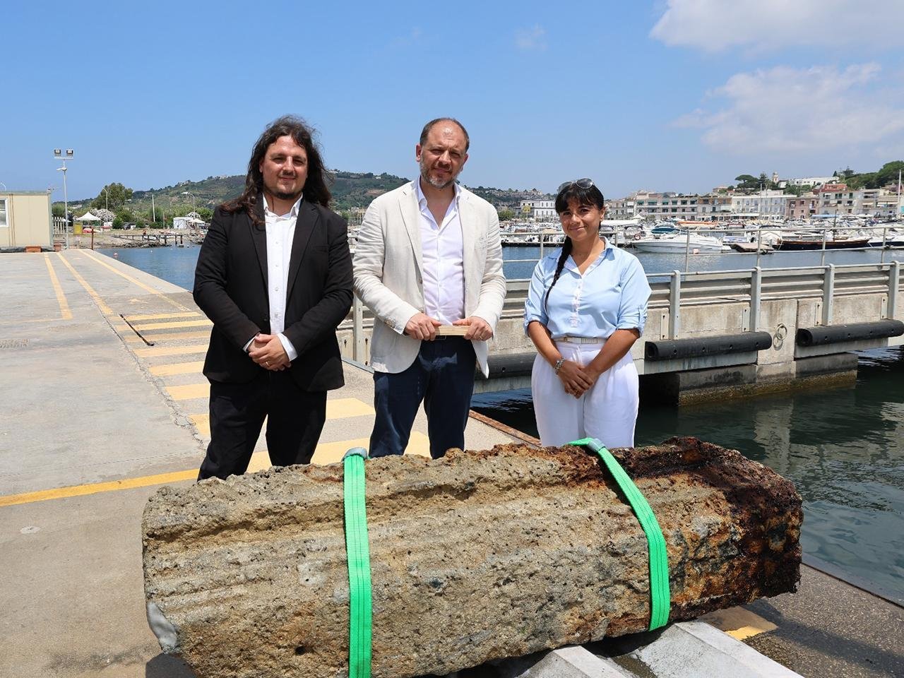 Ancient Roman breakwater found off Bacoli shows ingenious engineering at imperial fleet base