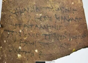 Papyri containing a list of Roman centurions found at Berenike