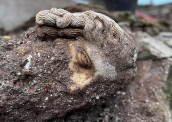 Ancient Roman deity head found beneath basilica in Rome