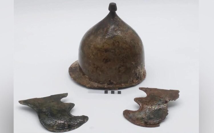 Intact Roman helmet from the First Punic War recovered from the sea