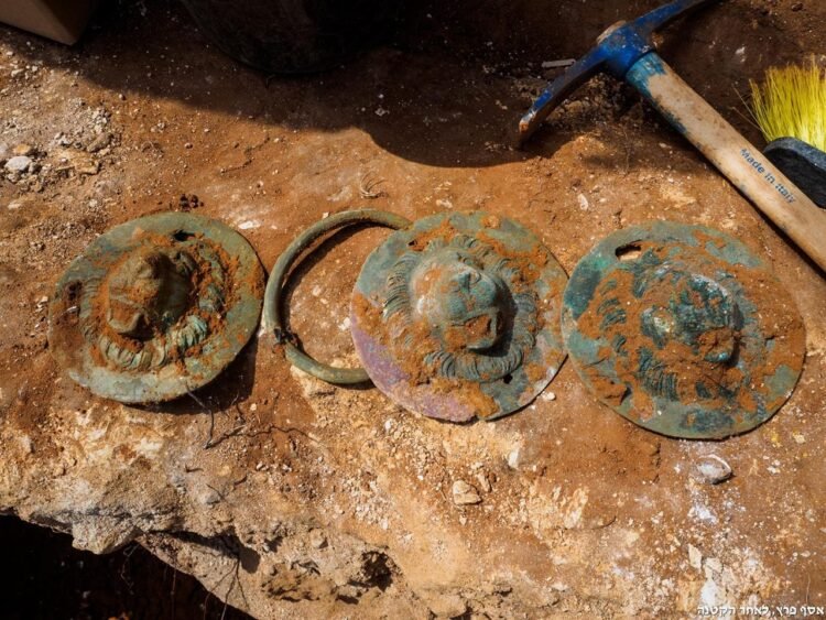 1,900-year-old Roman-era lion-head discs reveal burial customs and cultural symbolism