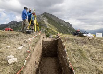 Ancient Roman military camp discovered in Swiss Alps