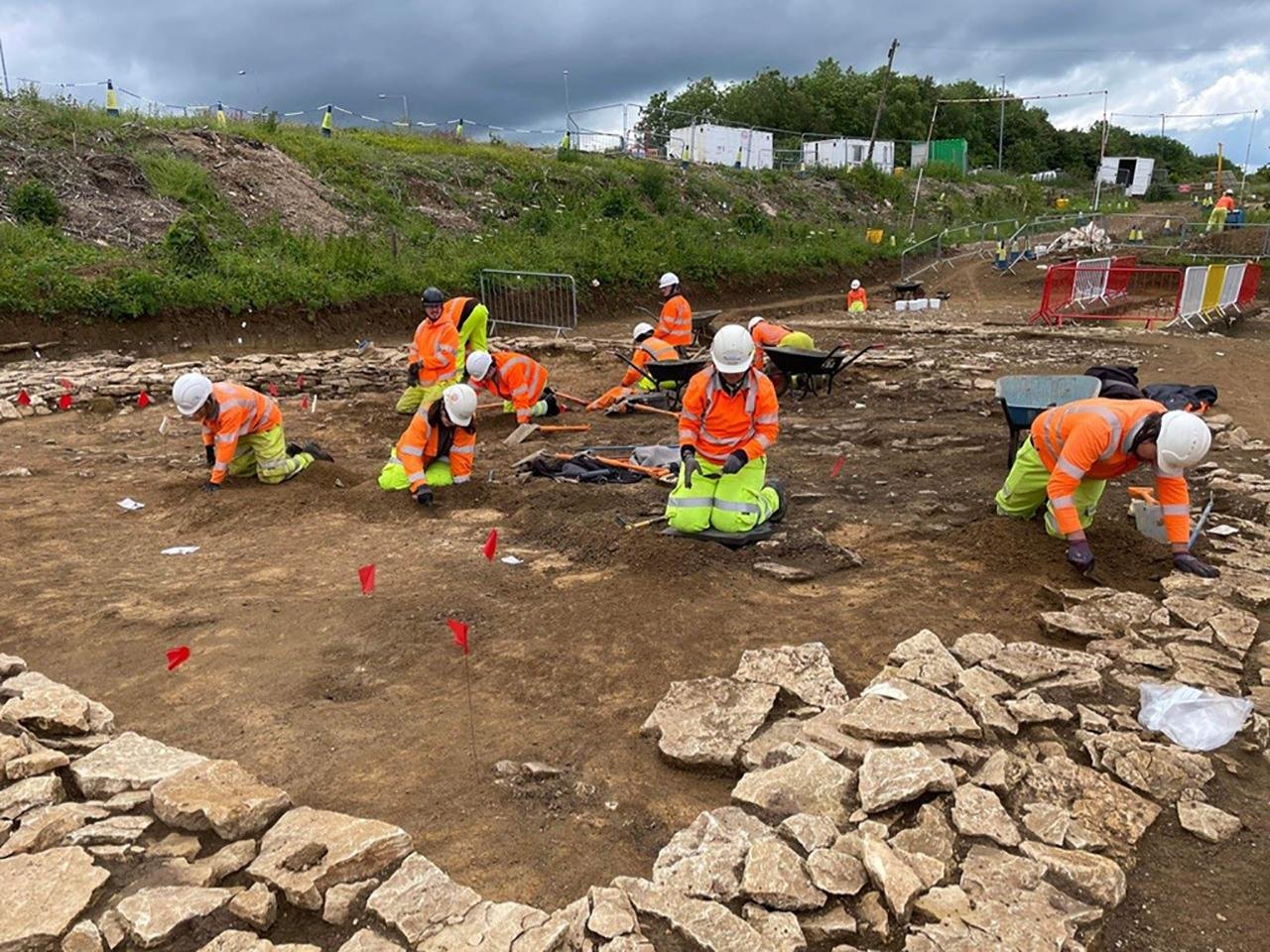 Excavations in Gloucestershire uncover Roman roadside settlement