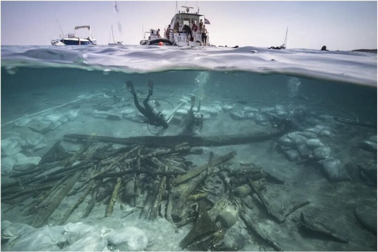 Ancient Roman shipwreck reveals hidden secrets of waterproofing and Mediterranean repairs